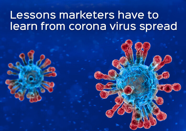 What Marketers Should Learn From Coronavirus Spread